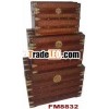 RattanTrunks ( rattan steamer trunk) (rattan vintage trunk)