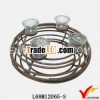Luckywind vintage metal candle holder