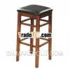 Modern high quality wood bar stool T718