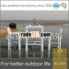 wicker rattan bistro table and chairs