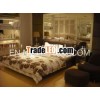 Attractive fashional and comfortable soft bed hotel bed for sales 3D333