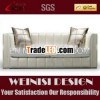 Hotel room furniture,  Arabic style living room furniture,  faux leather and fabric sofa LS062