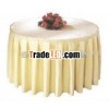 Banquet table cloth, dining table cloth, , table skirting