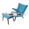 contemporary furniture papa bear chair by Hans Wegner