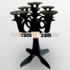 OEM Made Simple Elegant Clear Acrylic Plastic Holder For Candles