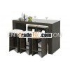 MB-161 PE Rattan synthetic indoor bar set