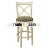 Morden 360 Degree swivel wooden Bar Stool