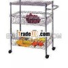 3 Tiers Basket Hotel Service Trolley
