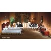 R135 comfortable hotel lounge furniture/ bedroom furniture/ modern bed/ solid wood cabinet/ classic