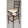 black Bar chair wooden chair