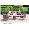 Leisure ways patio furniture, wicker patio set (BF10-R124)