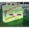 nightclub LED illuminated acrylic counter portable bar rectangular