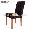 restaurant chair , Wooden fabric dining chair dc1065