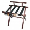 Foldable and Stable Wooden Luggage Rack