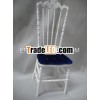 Golden Wooden VIP Chair With Cushion