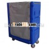 Hospital laundry trolley