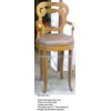 Bar chair in teak wood at cheap prices