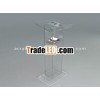 Acrylic U shape Podium Lectern
