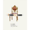 9069 wooden carved chair with sofa cushion - chair