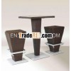 outdoor rattan bar Set wicker furniture