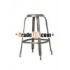 VINTAGE INDUSTRIAL IRON BAR STOOL STOOL