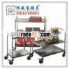 Stainless Steel Restaurant Service Trolley