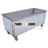 stainless steel hotel useing laundry cart