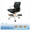 Charles Eames Soft Pad Office chair Black Low Back