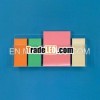 Wall mounted acrylic greeting card rack