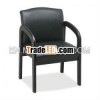 wood side chair solid pu durable stackable