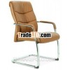2013 brown swivel office chair is made by stainless steel and genuine leather