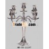 Brass Silver Finish Candelabra