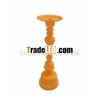 Candle Holder Made of Aluminum With Orange Powder Coated Finish