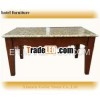 hotel wooden coffee table