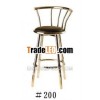 metal modern dining bar chair