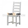 Line Back Upholstered Kitchen Chair