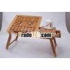 Portable laptop table foldable bamboo desk PC accessory promotional gift or present