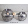 Ball Shaped Metal T-Light Holder