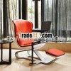2012 DEMNI FRP Orange luxury chaise with footrest and asjustable laptop holder