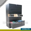 metal 4 drawer lateral filing cabinet