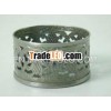 T-Light Votive Made of Iron With Old Silver Finish
