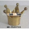 Brass Crown T-light Holder