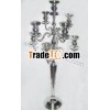 9 Arm Nickel Plated Aluminium Candelabra for Home and Wedding Decoration from India manufacturer pos