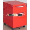 2 Drawers Mobile Pedestal KD steel cabinet