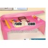 Storage Folding Lap Desk (Frosted Pink) (2.5"H x 17.5"W x 13"D)