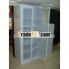 Office metal knock down glass door storage filing cabinet