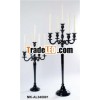 Black Aluminum Candelabra