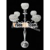 Crystal Candelabra Manufacturers,  Metal Candelabra With Crystal