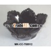 Black Ceramic Candle Holder
