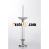 Cheap Aluminum Candle Holder With Glass